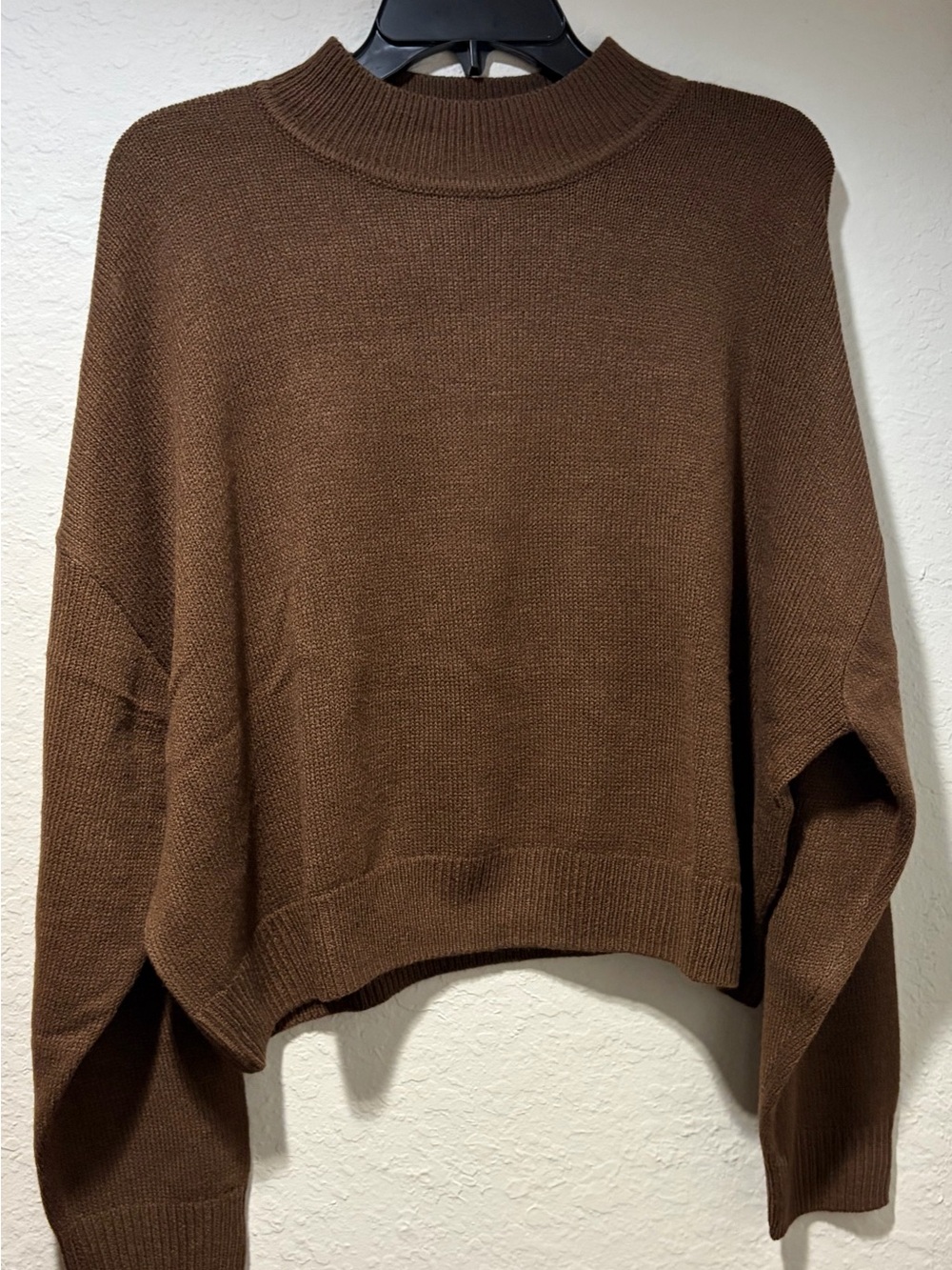 H&M Brown Turtleneck Knit Sweater
